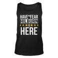 Have No Fear Hilburn Is Here Name Unisex Tank Top
