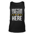 Have No Fear Hollingshead Is Here Name Unisex Tank Top