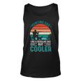 Hunting Dad Like A Regular Dad But Cooler Fathers Day Hunt Design Unisex Tank Top