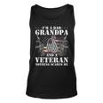 I Am A Dad Grandpa Veteran Fathers Day Unisex Tank Top