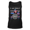 I Am Only Here 4 The Bbq Funny 4Th Of July Dad Mom Boy Girls Unisex Tank Top
