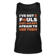 Ive Got 5 Fouls And I Am Not Afraid Basketball Player Cute Unisex Tank Top