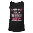 Julia Name Gift And God Said Let There Be Julia V2 Unisex Tank Top