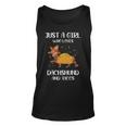 Just A Girl Who Loves Dachshund And Tacos For Dachshund Lovers Unisex Tank Top