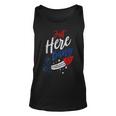 Just Here To Bang 4Th Of July Funny Fireworks Patriotic Unisex Tank Top