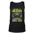 Level 9 Unlocked Awesome Since 2013 9Th Birthday Gaming V8 Unisex Tank Top