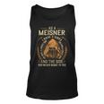 Meisner Name Shirt Meisner Family Name Unisex Tank Top