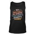 Men Shouldnt Be Making Laws About Bodies Feminist Unisex Tank Top