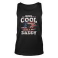 Mens Gift For Fathers Day Tee - Fishing Reel Cool Daddy Unisex Tank Top