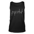 Meow Cat Shirt Meow Kitty Funny Cats Mom And Cat Dad 238 Trending Shirt Unisex Tank Top