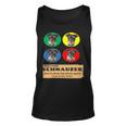 Miniature Schnauzer House Rule Cute & Loyal Dog Unisex Tank Top