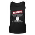 Missing Have You Seen This Socket Funny Race Car Enthusiast Unisex Tank Top