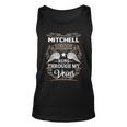 Mitchell Name Gift Mitchell Blood Runs Throuh My Veins Unisex Tank Top