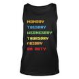 Monday To Friday On Duty Unisex Tank Top