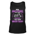 Motorcycle Real Princesses Wear Biker 483 Shirt Unisex Tank Top