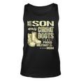 My Son Wears Combat Boots Proud 691 Shirt Unisex Tank Top