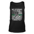 My Stepdad Is A Hero In Combat Boots 684 Shirt Unisex Tank Top