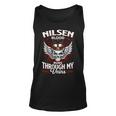 Nilsen Blood Runs Through My Veins Name Unisex Tank Top