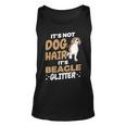 Not Dog Hair Beagle Glitter Pet Owner Dog Lover Beagle 61 Beagle Dog Unisex Tank Top