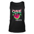 Womens One In A Melon Mom Outfit Birthday Matching Group Summer V-Neck Tank Top