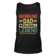 Pickleball Husband Dad Legend Unisex Tank Top
