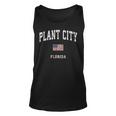 Plant City Florida Fl Vintage American Flag Sports Design Unisex Tank Top