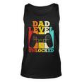 Mens Pregnancy Announcement Dad Level Unlocked Soon To Be Father V2 Tank Top