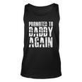 Promoted To Daddy Again Fathers Day Gift 2022 Ver2 Unisex Tank Top