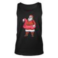 Santa Flamingo Float Christmas In July Hawaiian Party Santa Unisex Tank Top Santa Flamingo Float Christmas In July Hawaiian Party Santa Unisex Tank Top
