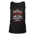 Softball Name Shirt Softball Family Name Unisex Tank Top