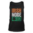 St Patricks Day Beer Drinking Ireland - Irish Mode On Unisex Tank Top