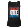 Straight Outta Merica 4Th Of July Unisex Tank Top