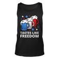 Tastes Like Freedom Funny 4Th Of July Beer Quote Unisex Tank Top