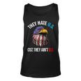 They Hate Us Cuz They Aint Us Bald Eagle Funny 4Th Of July Unisex Tank Top