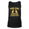 This Girl Loves Gardening Two Thumbs 554 Shirt Unisex Tank Top