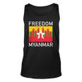 Three Finger Salute Myanmar Freedom Unisex Tank Top