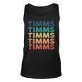 Timms Name Shirt Timms Family Name Unisex Tank Top