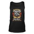Mens I Have Two Titles Dad And Papa Papa Fathers Day Tank Top