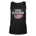 Ultra Maga American Flag Disstressed Proud Ultra Maga Unisex Tank Top