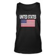 United States Flag Cool Usa American Flags Top Tee Unisex Tank Top