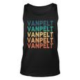 Vanpelt Name Shirt Vanpelt Family Name Unisex Tank Top