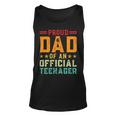 Vintage Thirteen Retro Proud Dad Of An 544 Shirt Unisex Tank Top