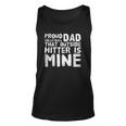 Volleyball Dad Of Outside Hitter Fathers Day Gift Unisex Tank Top