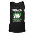 Weekend Forecast Camping With A Chance Of Drinking Funny Unisex Tank Top