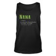 Womens Cute Nana For Grandma Another Term For Grandmother Unisex Tank Top