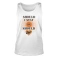 Best Seller Should I Stay Or Should Eggo Merchandise Unisex Tank Top