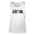 Bigfoot In The Forest Unisex Tank Top