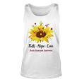 Brain Aneurysm Awareness Faith Hope Love Unisex Tank Top