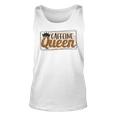 Caffeine Queen Graphic Shirt Design Unisex Tank Top