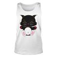 Cat Cut Cat Cat Lovers Black Cat Funny Cat Birthday Cat Gift Cat Danger Kitty Unisex Tank Top